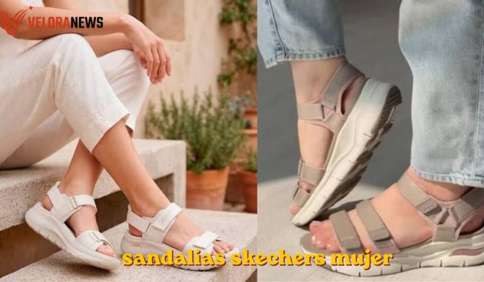 sandalias skechers mujer