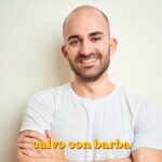 Calvo con barba
